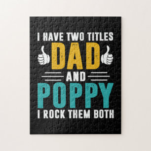 Paspoortcadeau   Papa en papaver die ik heb gegete Legpuzzel