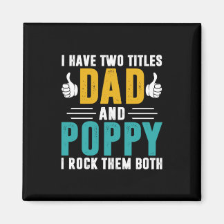 Paspoortcadeau | Papa en papaver die ik heb gegete Magneet