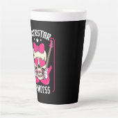Paspoortcadeau | Rockstar Princess Skull Latte Mok (Rechterhoek)
