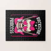 Paspoortcadeau | Rockstar Princess Skull Legpuzzel (Horizontaal)