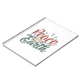 Paspoortcadeau | Vrede op aarde Notitieboek (Linkerzijde)