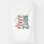 Paspoortcadeau | Vrede op aarde Spandoek (Verticaal)