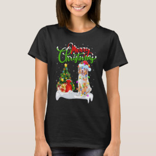 Paspoortdecoraties Santa Australian Shepherd Dog C T-shirt
