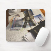 Paspoorten en souvenirs muismat (Met muis)