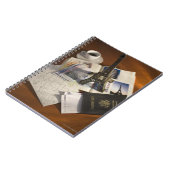 Paspoorten en souvenirs notitieboek (Linkerzijde)