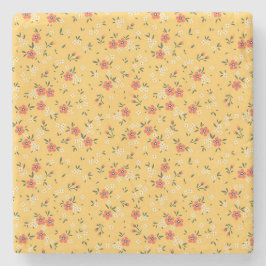 Paspoortflora en harde schijven stenen onderzetter