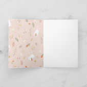 Paspoortfotokaart voor Pasen Feestdagen Kaart (Binnen)