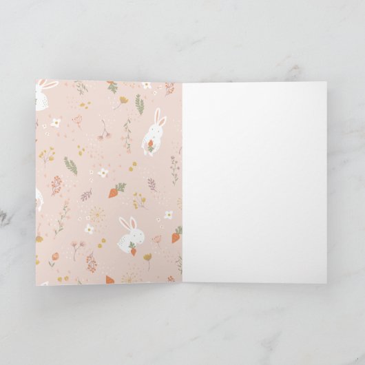 Paspoortfotokaart voor Pasen Feestdagen Kaart (Binnen)