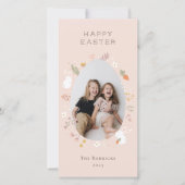 Paspoortfotokaart voor Pasen Feestdagenkaart (Voorkant)