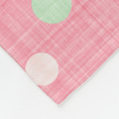 Paspoortijsjes voor boogdots fleece deken (Hoek)