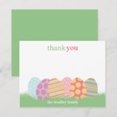 Paspoortje voor eBay Paaseieren Hartelijk dank, ka Notitiekaartje (Voorkant / Achterkant)