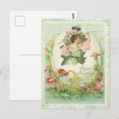 Paspoortjes  eiervemeel briefkaart (Voorkant / Achterkant)