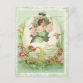 Paspoortjes  eiervemeel briefkaart (Voorkant)