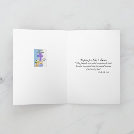 Paspoortkaart Bedankkaart (Binnen)