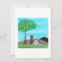 Paspoortkaart Bedankkaart