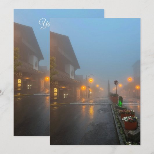 Paspoortkaart Feestdagenkaart (Voorkant / Achterkant)