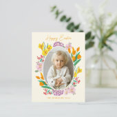 Paspoortkaart met foto's briefkaart (Staand voorkant)