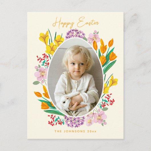 Paspoortkaart met foto's briefkaart (Voorkant)