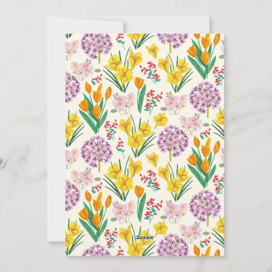 Paspoortkaart met foto's feestdagenkaart (Achterkant)