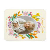 Paspoortkaart met foto's magneet (Horizontaal)