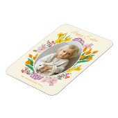 Paspoortkaart met foto's magneet (Linkerzijde)