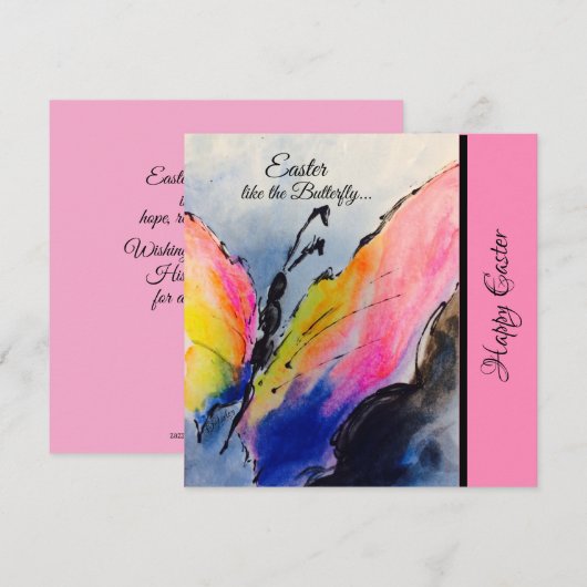 Paspoortkaart van Paspoortmeester Hallelujah Bedankkaart (Voorkant / Achterkant)