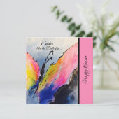 Paspoortkaart van Paspoortmeester Hallelujah Bedankkaart (Staand voorkant)