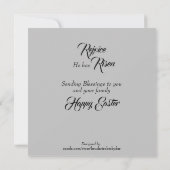 Paspoortkaart van Paspoortmeester Hallelujah Bedankkaart (Achterkant)