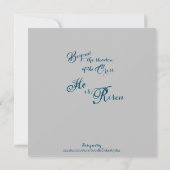 Paspoortkaart van Paspoortmeester Hallelujah Bedankkaart (Achterkant)