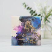 Paspoortkaart van Paspoortmeester Hallelujah Bedankkaart (Staand voorkant)