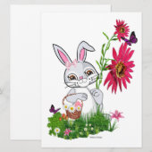 Paspoortkaart voor feestdagen bij paasmakerij feestdagenkaart (Voorkant / Achterkant)