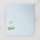 Paspoortkaart voor naam van paasnaam plaatskaartje (Buitenkant ongevouwen)