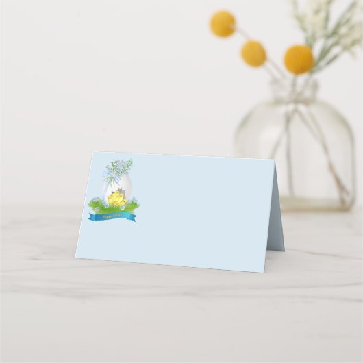 Paspoortkaart voor naam van paasnaam plaatskaartje (Voorkant)