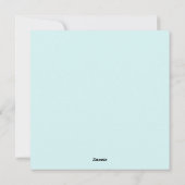 Paspoortkaart voor noodgevallen feestdagenkaart (Achterkant)