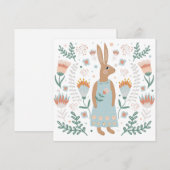 Paspoortkaart voor noodgevallen feestdagenkaart (Voorkant / Achterkant)