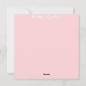 Paspoortkaart voor noodgevallen feestdagenkaart (Achterkant)