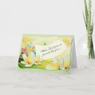 Paspoortkaarten: Als God ons ouders geeft zoals ji Feestdagen Kaart