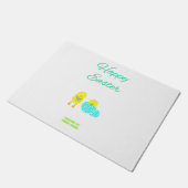 Paspoortkleppen voor paasdeuren deurmat (Schuin)