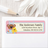 Paspoortnummer: Bixby Teddy Bear & Chick Etiket (Insitu)