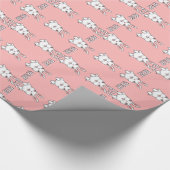 Paspoortpapier voor paasbundels cadeaupapier (Hoek)