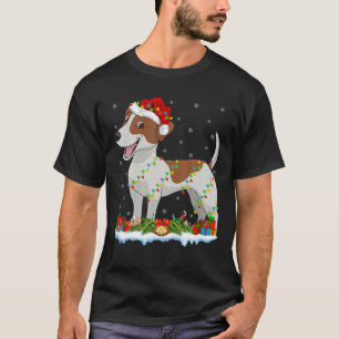 Paspoortreeks afgestemd op Santa Jack Russell Terr T-shirt
