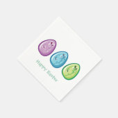 Paspoortset voor paaseieren servet (Hoek)