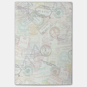 Paspoortstempel Afdrukpost-it notitie Post-it® Notes