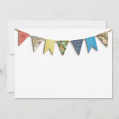 Paspoortstempel Kaart reisuitnodiging - Hartelijk  (Achterkant)