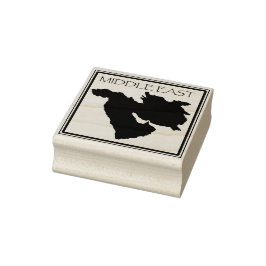 Paspoortstempel Midden-Oosten Rubberstempel