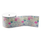 Paspoortstempel Revel Thed Ribbon Grosgrain Lint (Spoel)