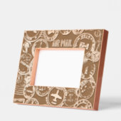 Paspoortstempels Design geëtst Afbeelding Lijst Gegraveerde Lijstjes (Links)