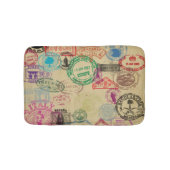 paspoortstempels - kleine bath Mat (Voorkant)