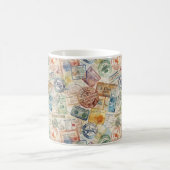 Paspoortstempels  koffiemok (Center)