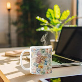 Paspoortstempels  koffiemok